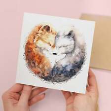 Anniversary Card for Couple Husband Wife Wedding Engagement Love Bears