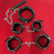 Bondage padded hand - hand, neck