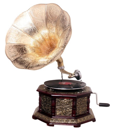 Gramophone replica player - player, 78