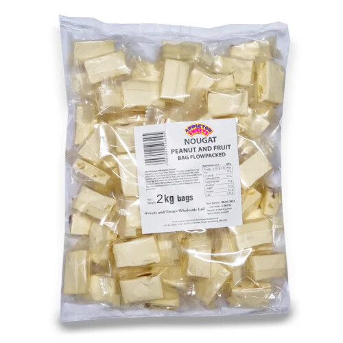 Peanut fruit nougat 500g - fruit,