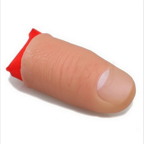 Thumb tip finger - finger, magic