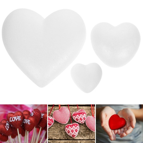 Pcs polystyrene hearts for - 3,