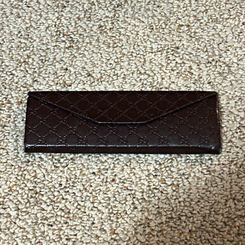 Gucci brown monogram hard - brown, gg