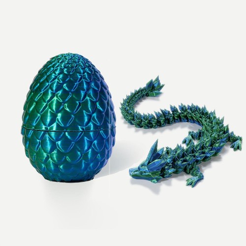 Printed dragon egg - 3d,