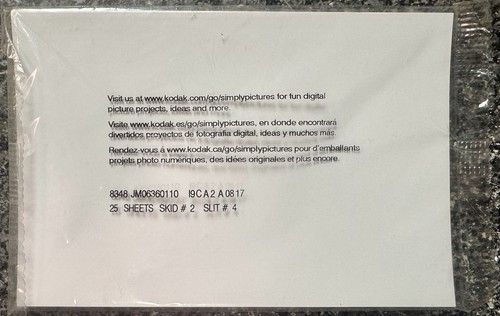 Kodak xtralife printer photo - xtralife,