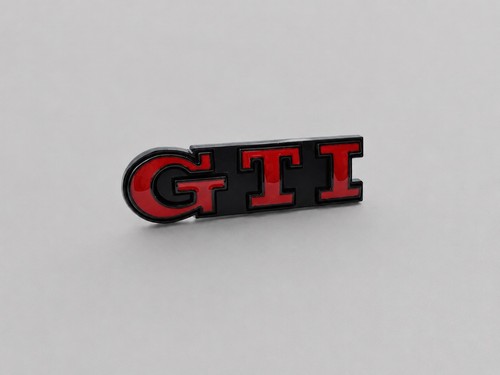 Gti front grill badge - gti,