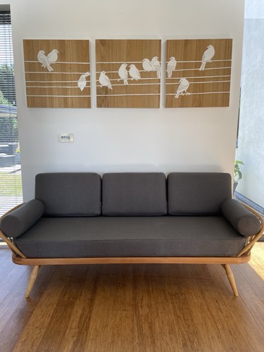 Restored vintage ercol - restored, daybed