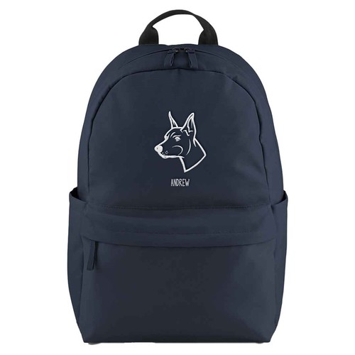 Personalised doberman outline - doberman,