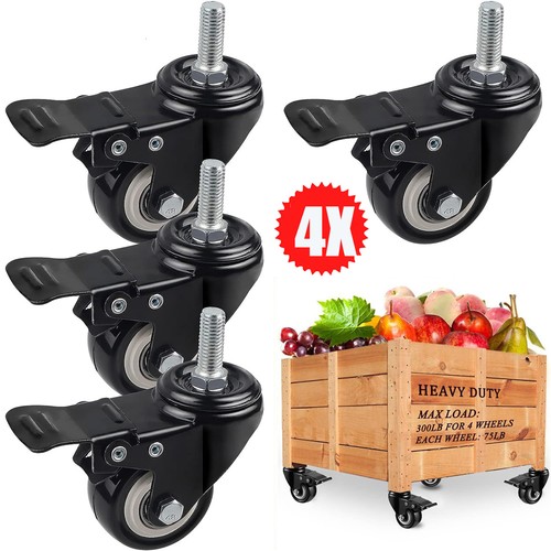 4xheavy duty swivel castor - 4xheavy,