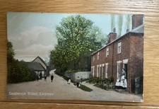 Old Postcard Of Sandwich Road Eastry Kent