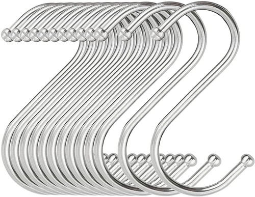 Shaped hooks stainless - shaped, steel