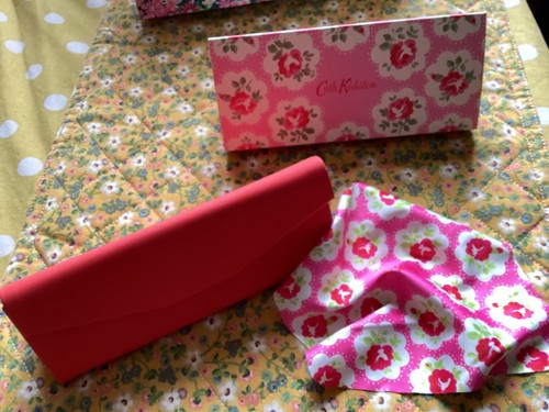 Cath kidston red glasses - cath, case