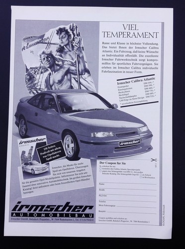 Opel irmscher calibra - opel,