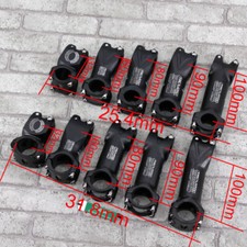 From Cycling MTB Mountain Road Bike Handlebar Stem Handle Bar1 1/8"25.4 32-100MM