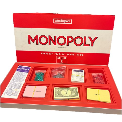 Monopoly vintage red box - vintage, metal