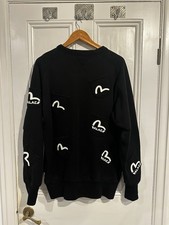 Palace Evisu Multi Pocket Sweatshirt Jumper Sweater Crew Large