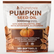 Pumpkin Seed Oil 3000mg Saw