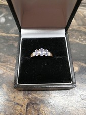 9ct Gold Tanzanite And Diamond
