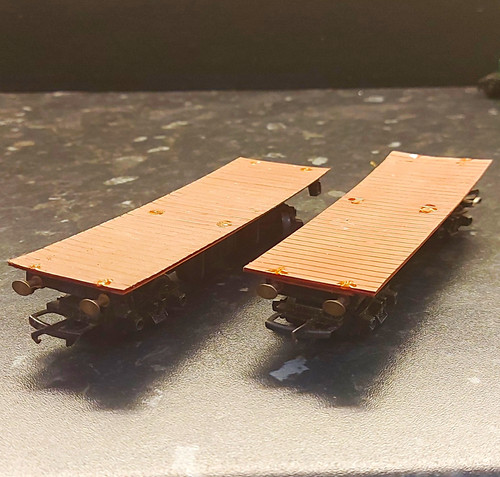 Gauge flat wagons - flat,