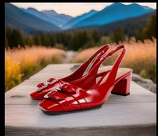 Zara Size 6 / EU 39 Red