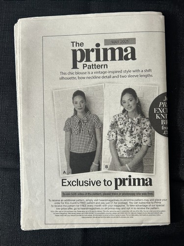New prima sewing - prima, may