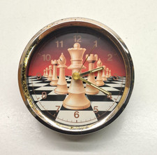 Vintage desk clock - desk, board