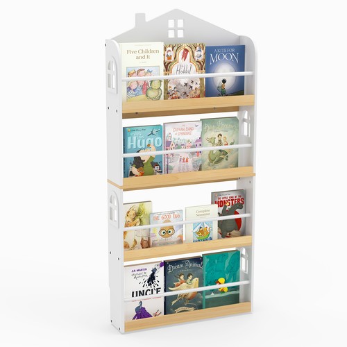 House shaped kids - kids, bookshelf