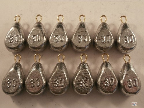 Carp leads flat - leads, pear