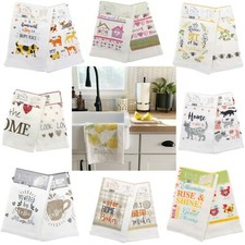 Tea Towels Terry Cotton 3 Pack