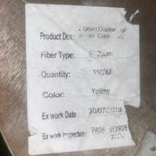 1500Ms (4921 feet) Bulk Fiber