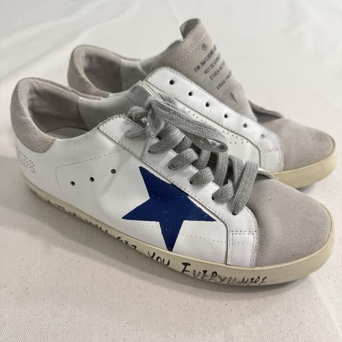 Golden goose white and grey - goose,