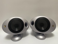 2X KEF HTS2001 Silver Speakers