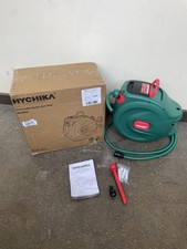 HYCHIKA Hose Reel – Wall Mounted Retractable Auto Lock 20M - NO WALL MOUNT INC