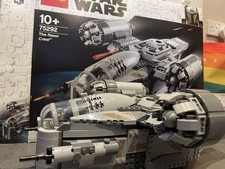 LEGO Star Wars: The Razor Crest 75292 complete all minifigures box instructions