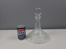 Unmarked Crystal Cut Glass