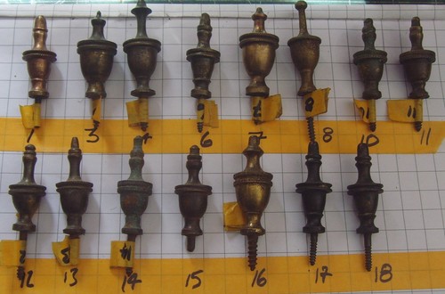 Selection olf small brass - selection,