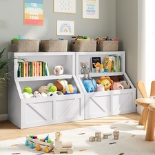 Kids Storage Bookshelf Wooden