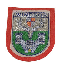 Royal Borough of Windsor England Coat of Arms Souvenir Patch Badge