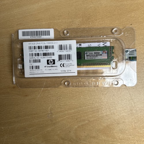 4gb pc3l 10600e memory ram - hp, pc3l-10600e