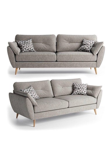 Modern seater sofa angled - 3+2,