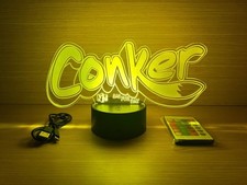 READ INFO - RGB Led Lamp Logo Conker Display Nintendo N64 64 bad fur day
