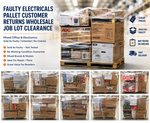 Faulty electricals pallet - faulty,