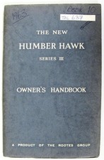 HUMBER Hawk Series III Car