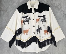 Robin Brown Shirt Womens Large