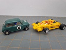 2x vintage Scalextric slot