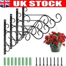 4X Hanging Basket Brackets