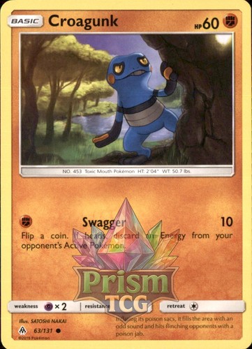 Croagunk 131 common - croagunk, 63/131
