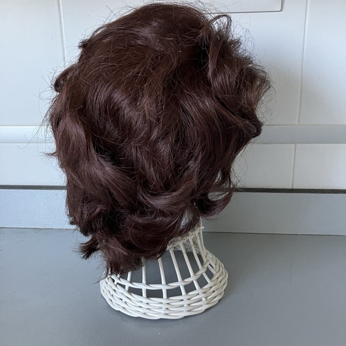 Brown women wig - wig, 100%
