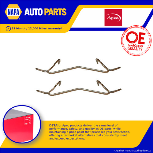 Brake pad fitting kit - pad,