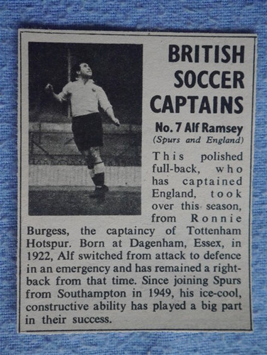 Alf ramsey tottenham - -,